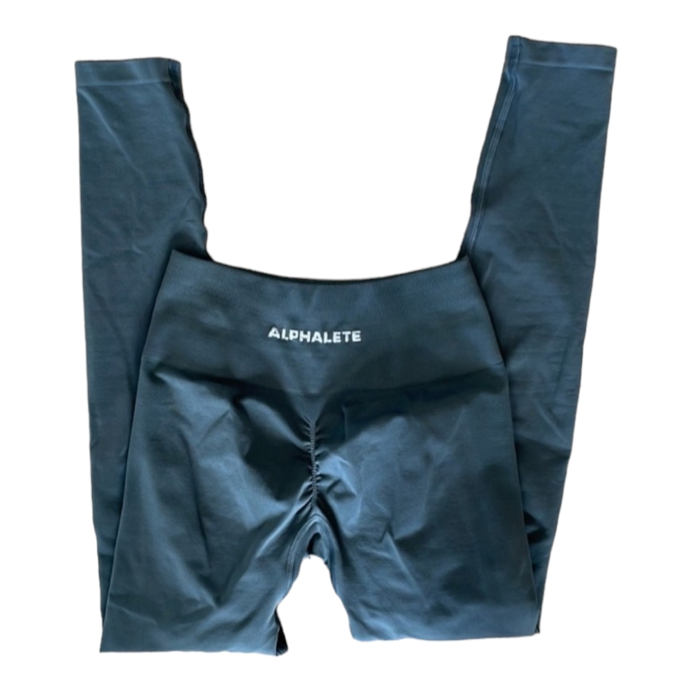 Alphalete Amplify Leggings Butt Scrunch - Asphalt